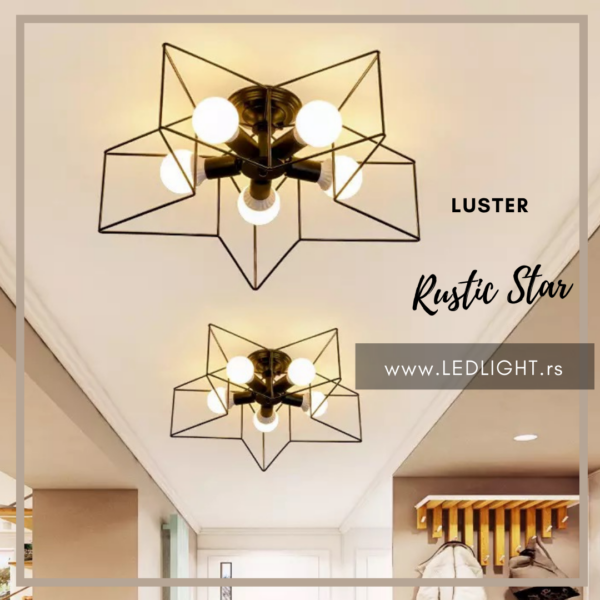 Luster Rustic Star