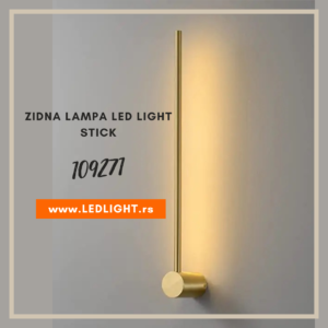 Zidna lampa LED Light Stick 109271 brass