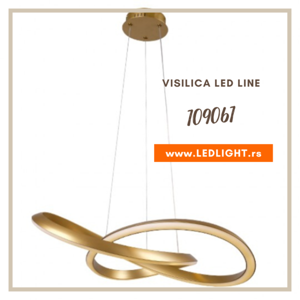 Visilica LED Line 109061 brass